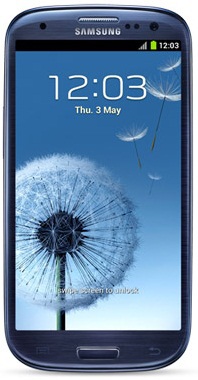 Смартфон Samsung Galaxy S3 GT-I9300 16Gb Pebble blue - Волжск